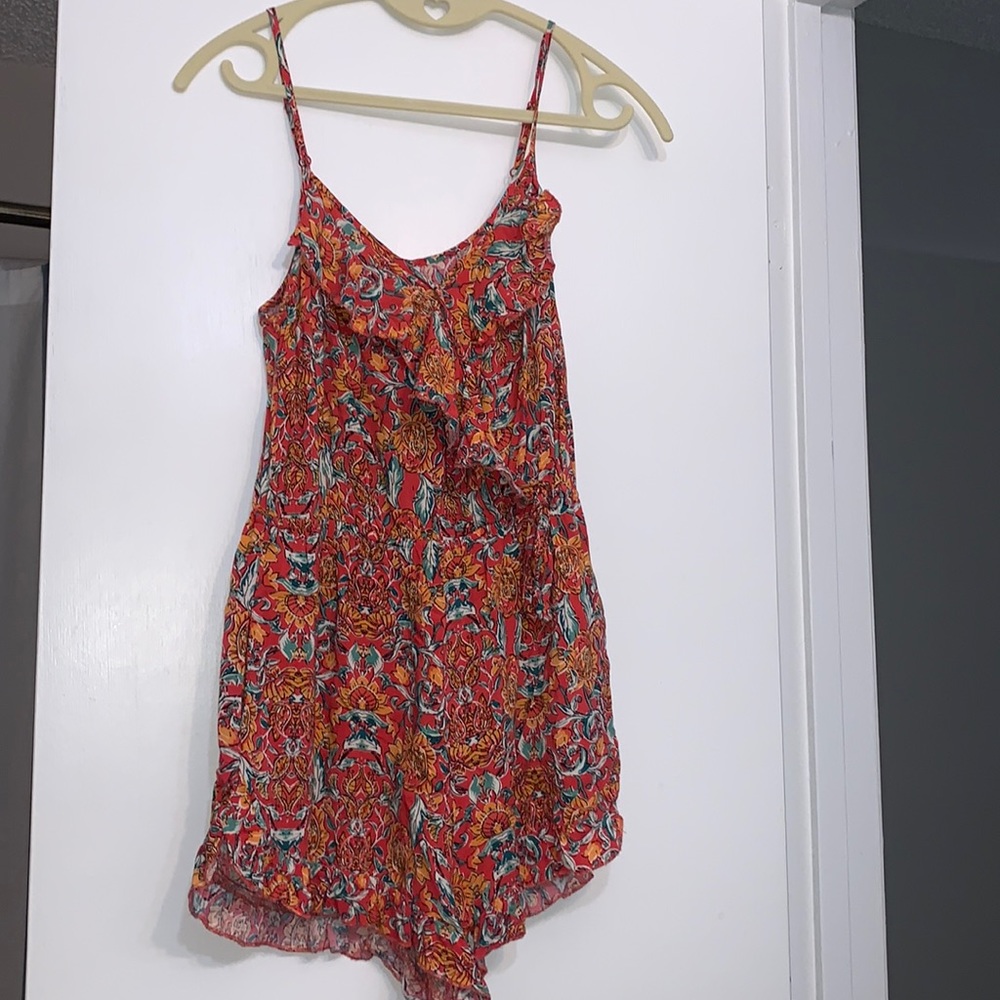 FLOWER PRINT ROMPER